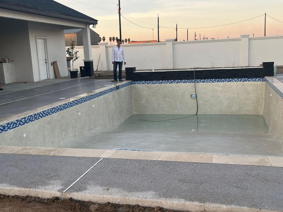 Pool remodeling